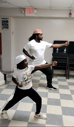 Father & son training