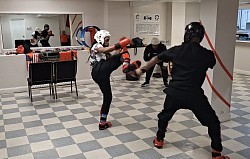 Adult sparring
